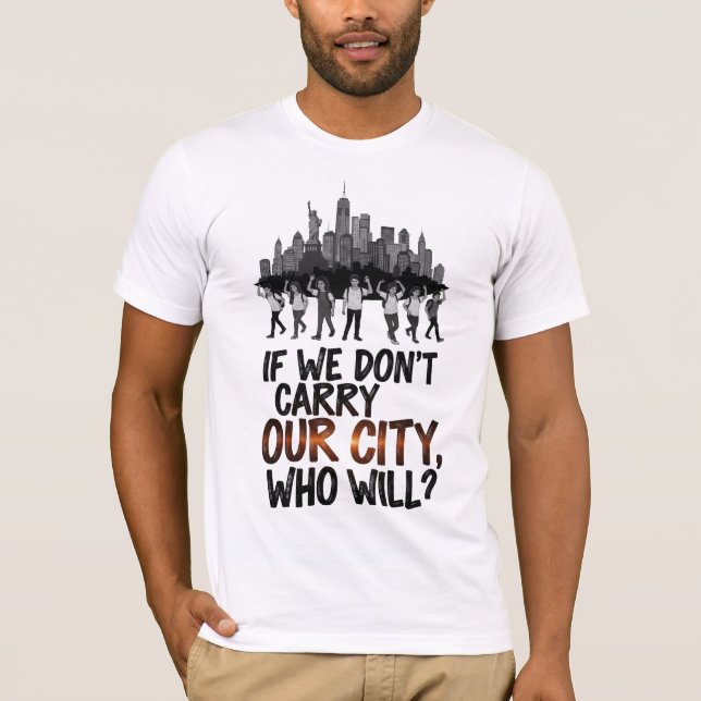 Om vi inte bär vår stad t shirt (Framsida)