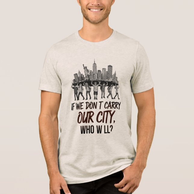 Om vi inte bär vår stad t shirt (Framsida)