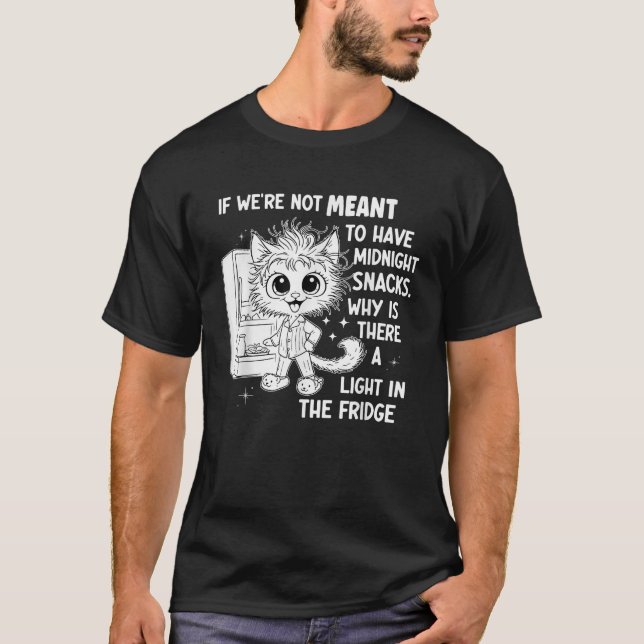 Om vi inte vill ha midnatt-Snacks T Shirt (Framsida)