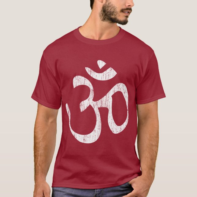 Om White T-shirt (Framsida)