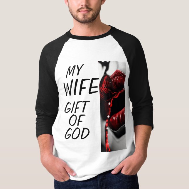 OM WIIFE T SHIRT (Framsida)