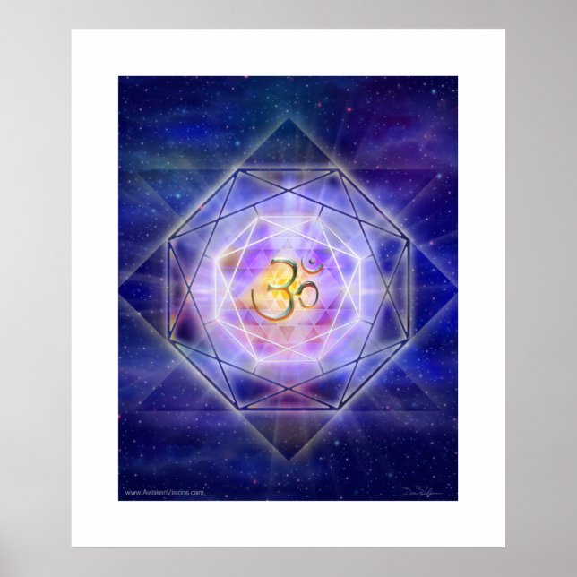 Om Yantra Poster (Framsidan)