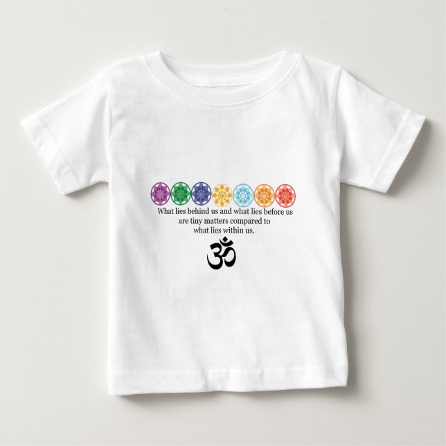 Om-Yogautslagsplats T Shirt (Framsida)