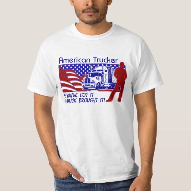 Om You've fick det lastbilsförareT-tröja Tee Shirt (Framsida)