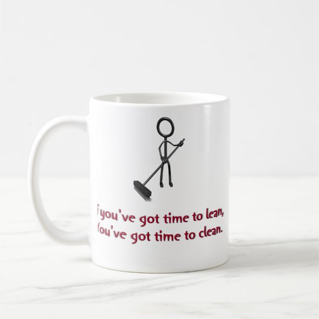 Om you'vehartid att luta, you'vehartid till cle kaffemugg (Vänster)