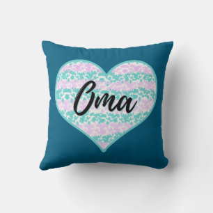 "Oma" German Grandma Reversible Dekorativ kudde