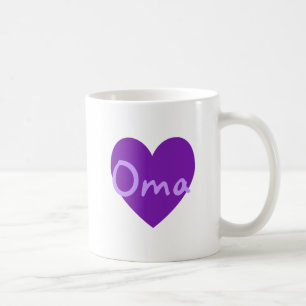 Oma i Lila Kaffemugg