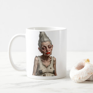 Oma ist müde kaffemugg