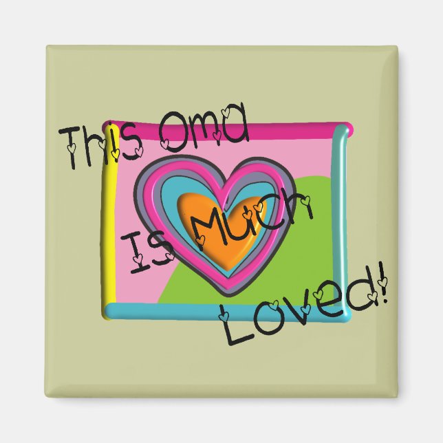 OMA-MYCKET LOVT MAGNET (Framsidan)