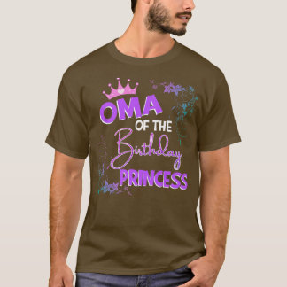 Oma Of The Birthday Princess Family Matching Party T Shirt