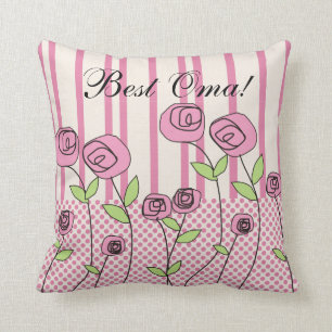 Oma Pillow "Best Oma!" Kudde