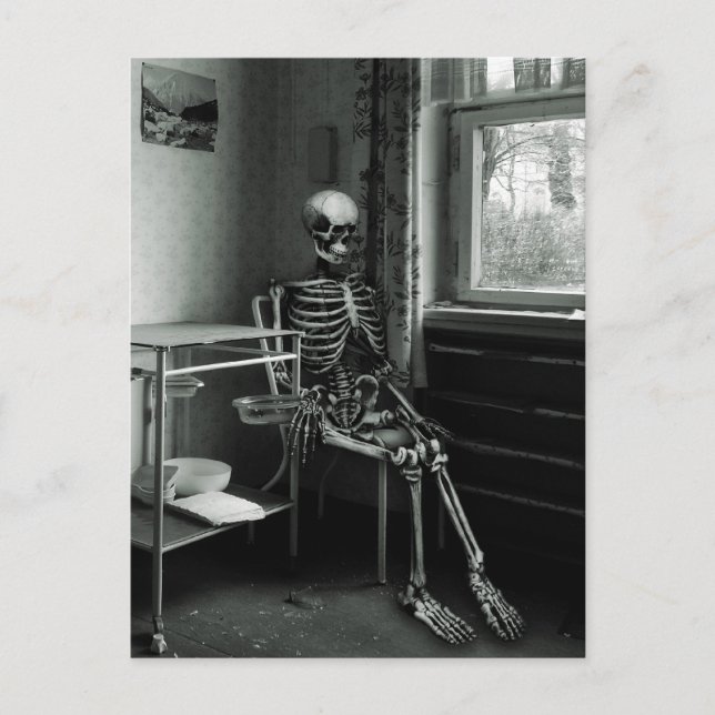 Oma wartet immer noch auf den Arzt Vykort (Framsida)