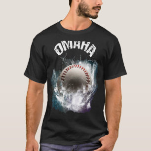 Omaha Baseball Retro T Shirt