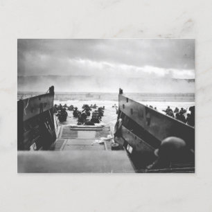 Omaha Beach, Normandie, D-dagen 1944 Vykort