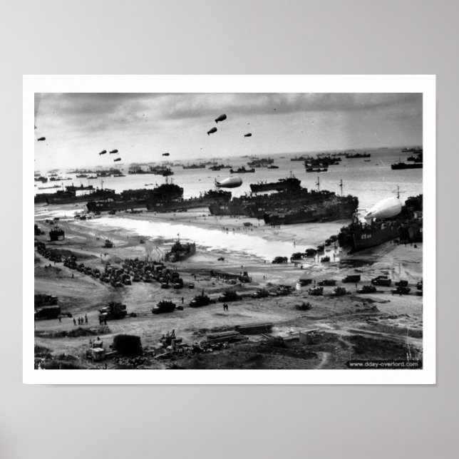 Omaha Beach Poster (Framsidan)