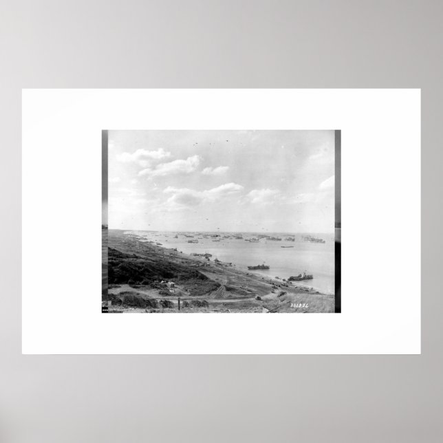 Omaha Beach Wn 60 Poster (Framsidan)