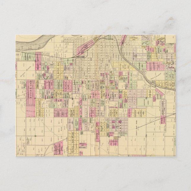 Omaha City, Nebraska Vykort (Framsida)