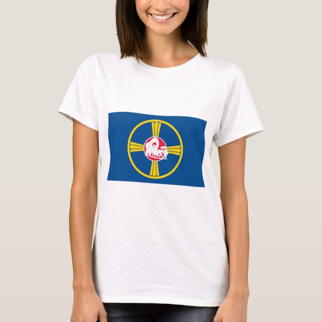 Omaha flaggaT-tröja T Shirt (Framsida)