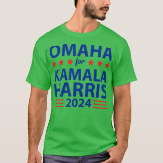 Omaha för KAMALA HARRIS för PRESIDENT 2024 T Shirt