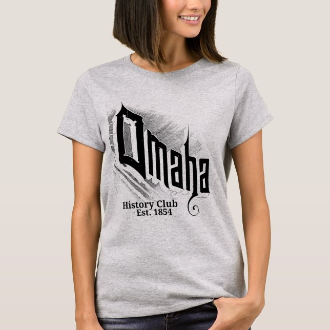 Omaha Ghost T-Shirt (Framsida)