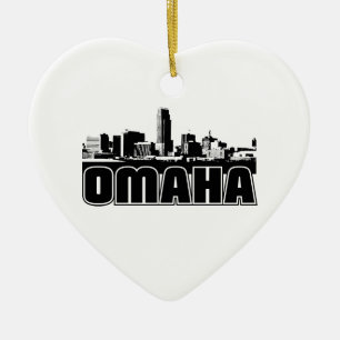 Omaha horisont julgransprydnad keramik