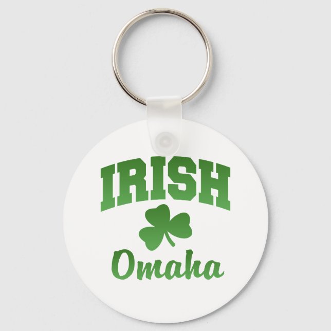 Omaha Irish Keychain Nyckelring (Framsida)