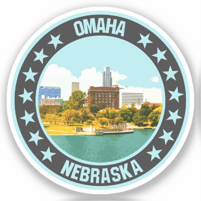 Omaha Klistermärken (Framsida)