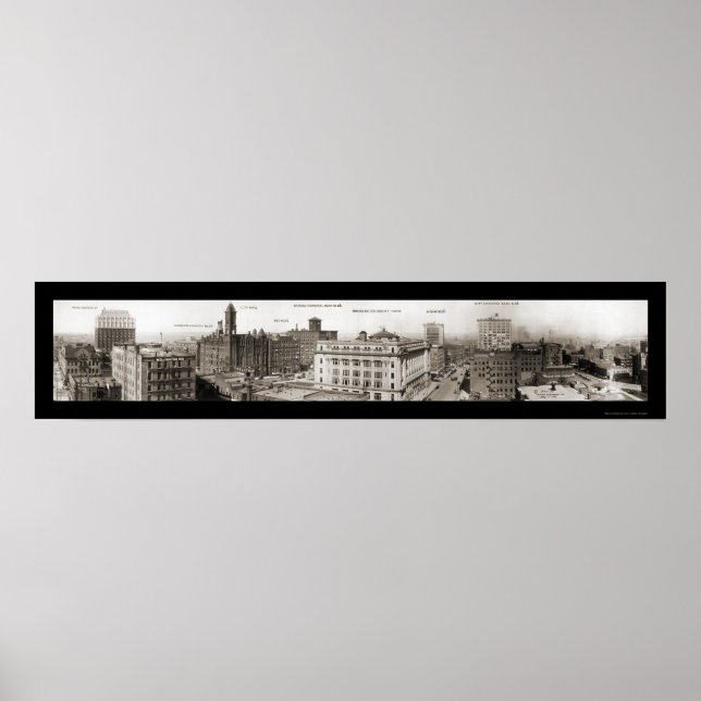 Omaha, NE Photo 1916 Poster (Framsidan)