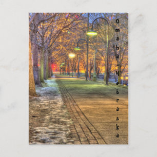 Omaha Nebraksa-vykort Vykort