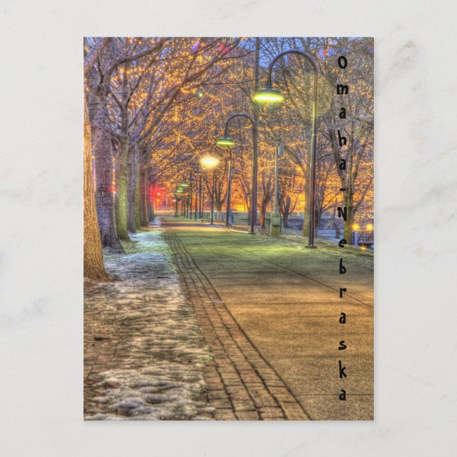 Omaha Nebraksa-vykort Vykort (Framsida)