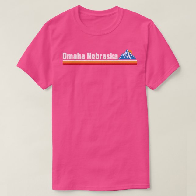 OMAHA NEBRASKA7 T SHIRT (Design framsida)