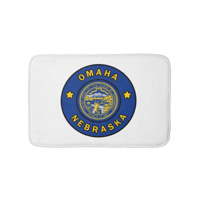 Omaha Nebraska Badrumsmatta (Framsidan)