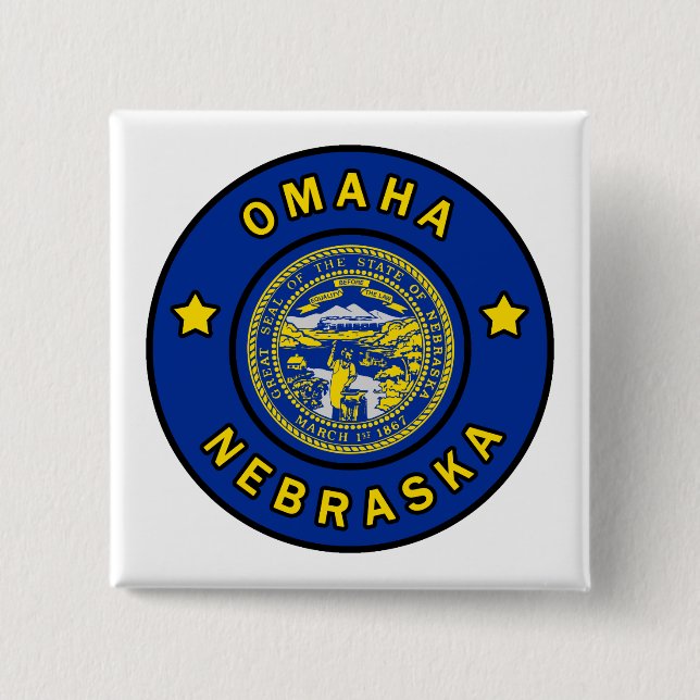 Omaha Nebraska Knapp (Framsida)