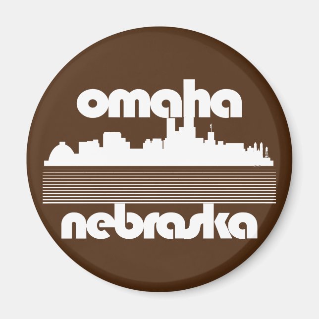 Omaha Nebraska Magnet (Framsidan)