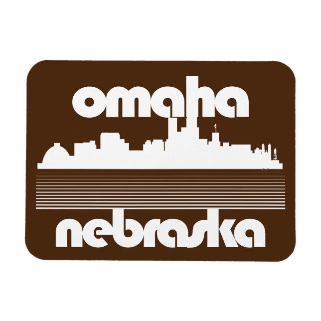 Omaha Nebraska Magnet (Horisontell)