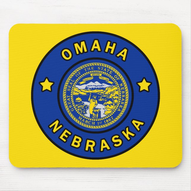 Omaha Nebraska Musmatta (Framsidan)