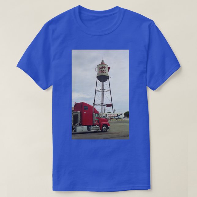 Omaha, Nebraska Sapp Brothers Torn  T Shirt (Design framsida)