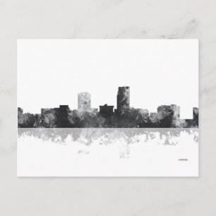 OMAHA NEBRASKA SKYLINE VYKORT