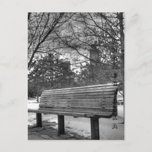 Omaha Nebraska Vykort (Framsida)