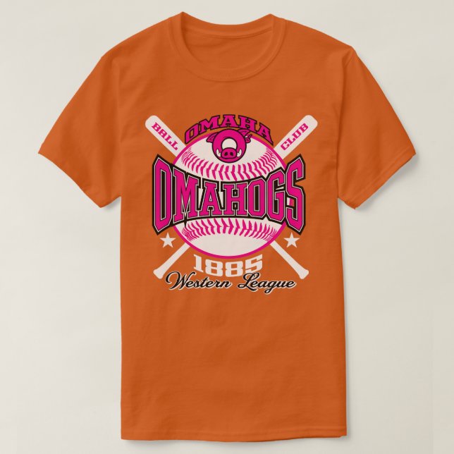 Omaha Omahogs T Shirt (Design framsida)