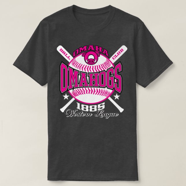 Omaha Omahogs T Shirt (Design framsida)