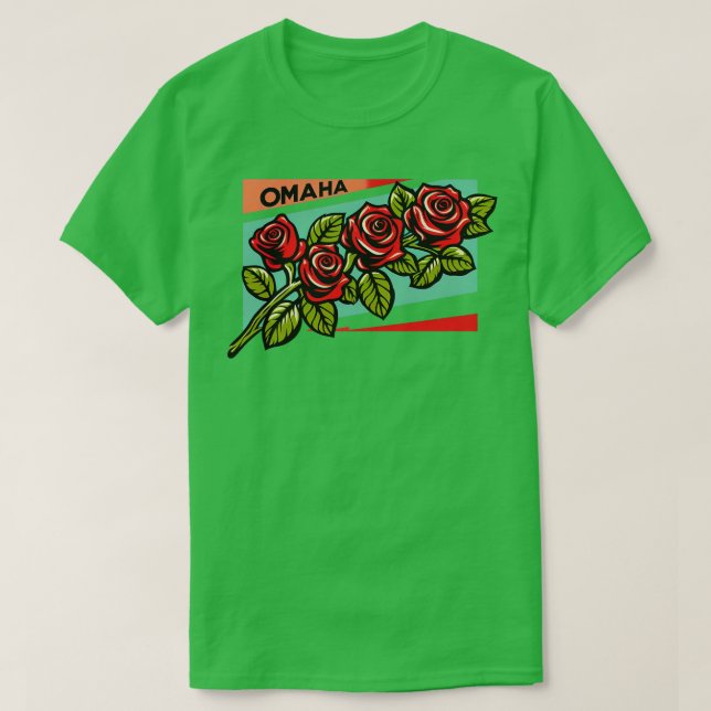 Omaha Ro T Shirt (Design framsida)