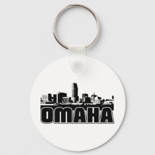 Omaha Skyline Nyckelring