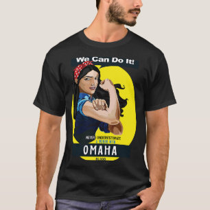 Omaha Tribe Native Indian Woman Aldrig UND T Shirt