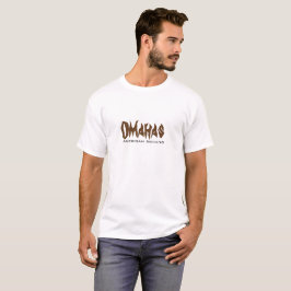 Omahas amerikanska indianer infödda t shirt