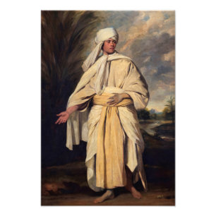 Omai de vänliga öarna av Herr Joshua Reynolds Fototryck
