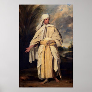 Omai de vänliga öarna av Herr Joshua Reynolds Poster