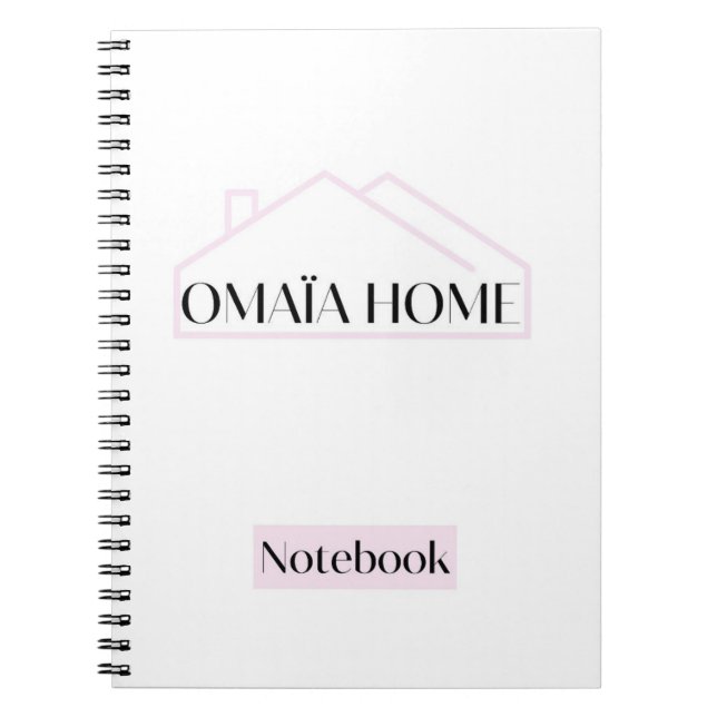 OMAÏA HOME Elegant Notebook Cover Anteckningsbok (Framsidan)