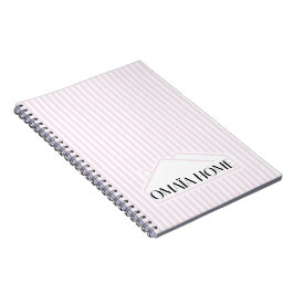 OMAÏA HOME Minimal House Logo Notebook Anteckningsbok
