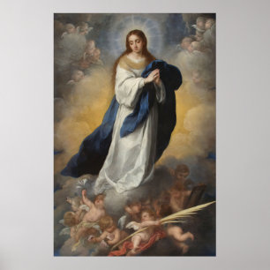 Omakulat Concepmption Virgin Murillo Poster